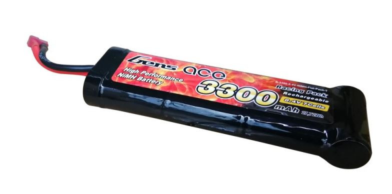 Batéria NiMh 3300mAh 8.4V Flat Pack Gens Ace