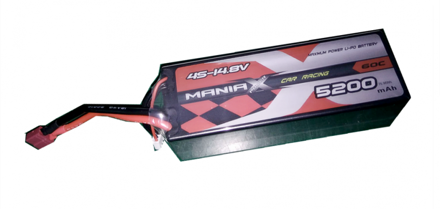 LiPo Batéria 5200mAh 14.8V 60C HardCase ManiaX