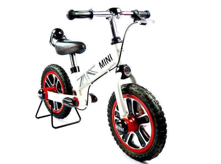 Rastar Balančný bicykel MINI s brzdou - biely
