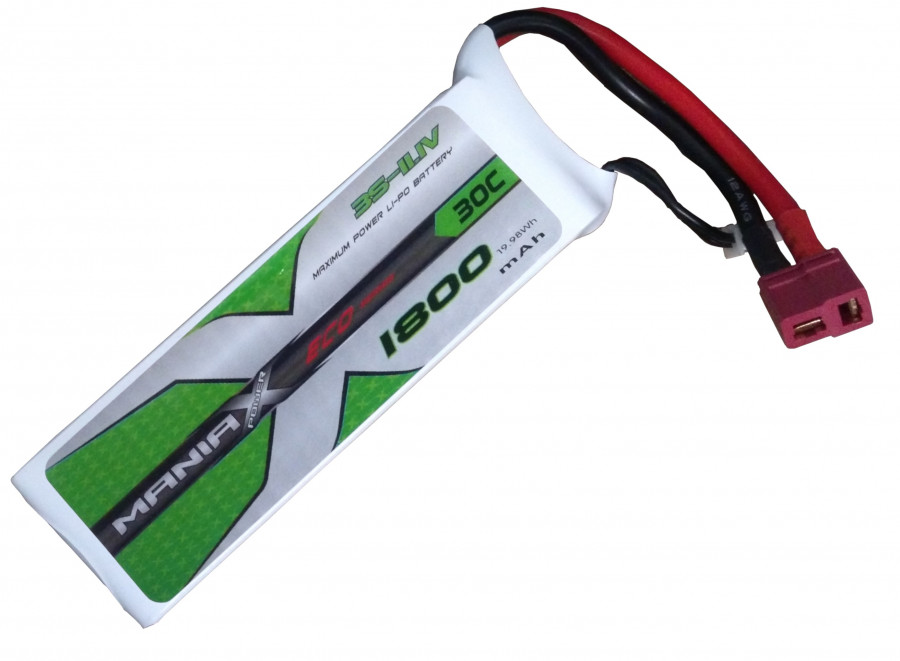 LiPo Batéria 1800mAh 11.1V 30C ManiaX
