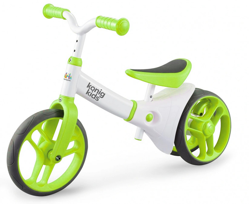 Odrážadlo YKS: Konig Learner Bike - zelené