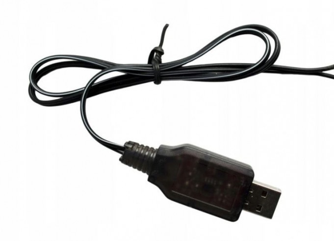 USB nabíjačka NQD 9,6V 250 mAh Tamiya 3pin.