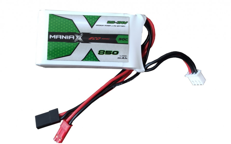 Lipo batéria 850mAh 7.4V 30C ManiaX