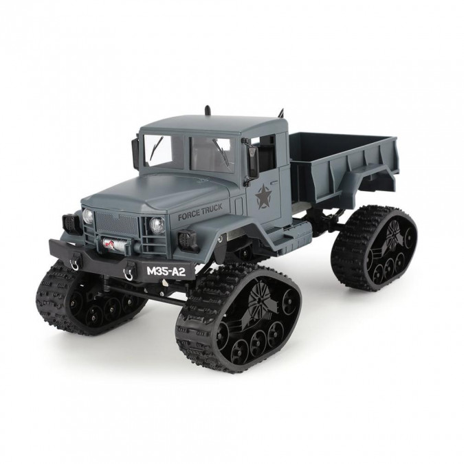 JJRC: RC vojenské nákladné vozidlo na ovládanie Goolsky 1:16 2,4 GHz - modré