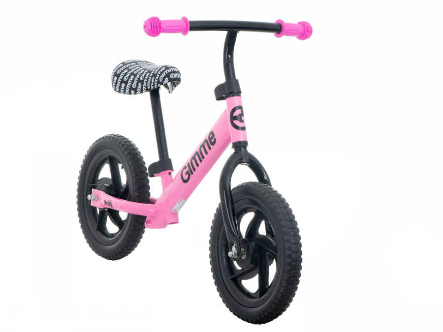 GIMME Balančný bicykel Teddy - ružový