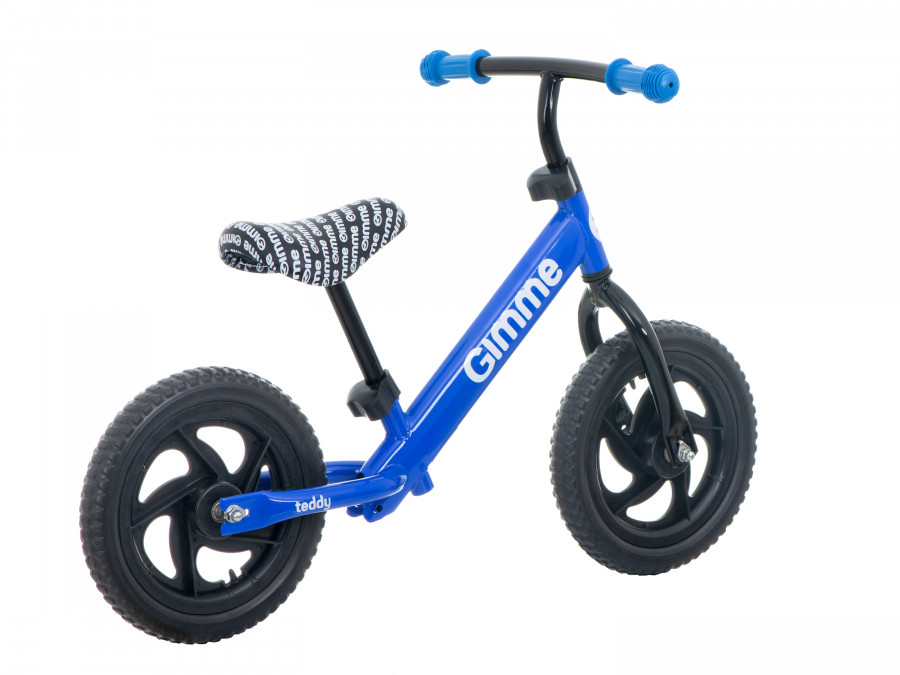 GIMME balančný bicykel Teddy - odrážadlo modré