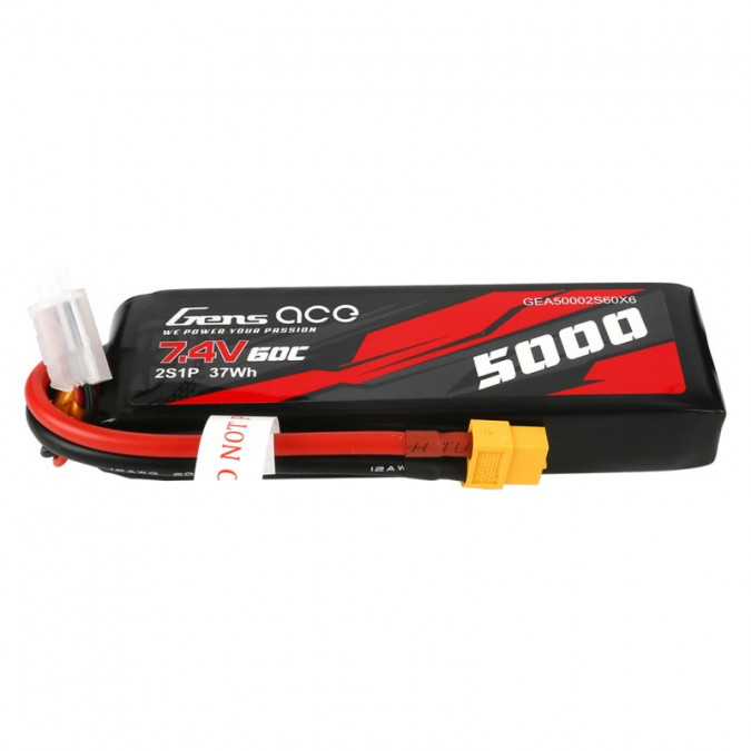 Gens Ace TATTU: Batéria pre auta 5000mAh 7.4V 60C