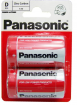 2x bateria Panasonic 1,5V R20-D
