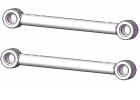Himoto: Steering Link C 35.5mm 2P - 58117